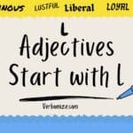 Adjectives That Start with L