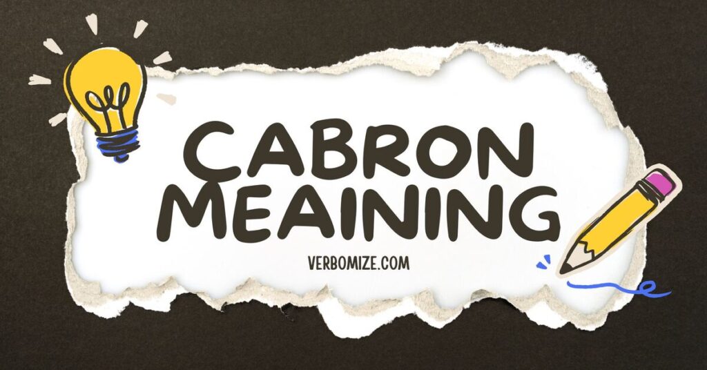 Cabron Meaning