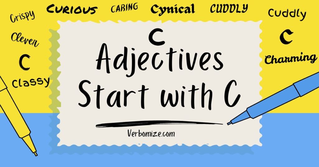 adjectives That start with c