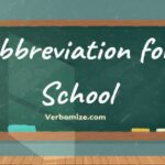 short form of school